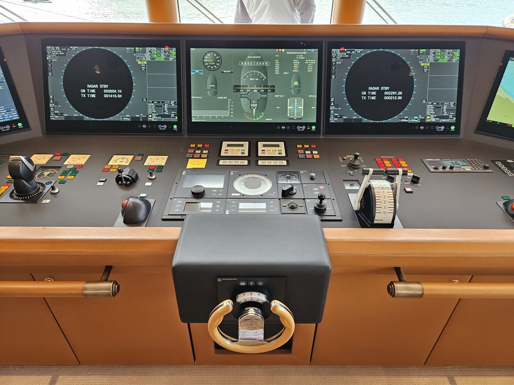 Console after