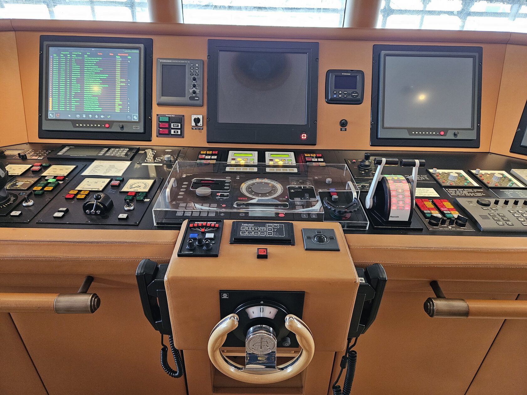 Bridge console before upgrade