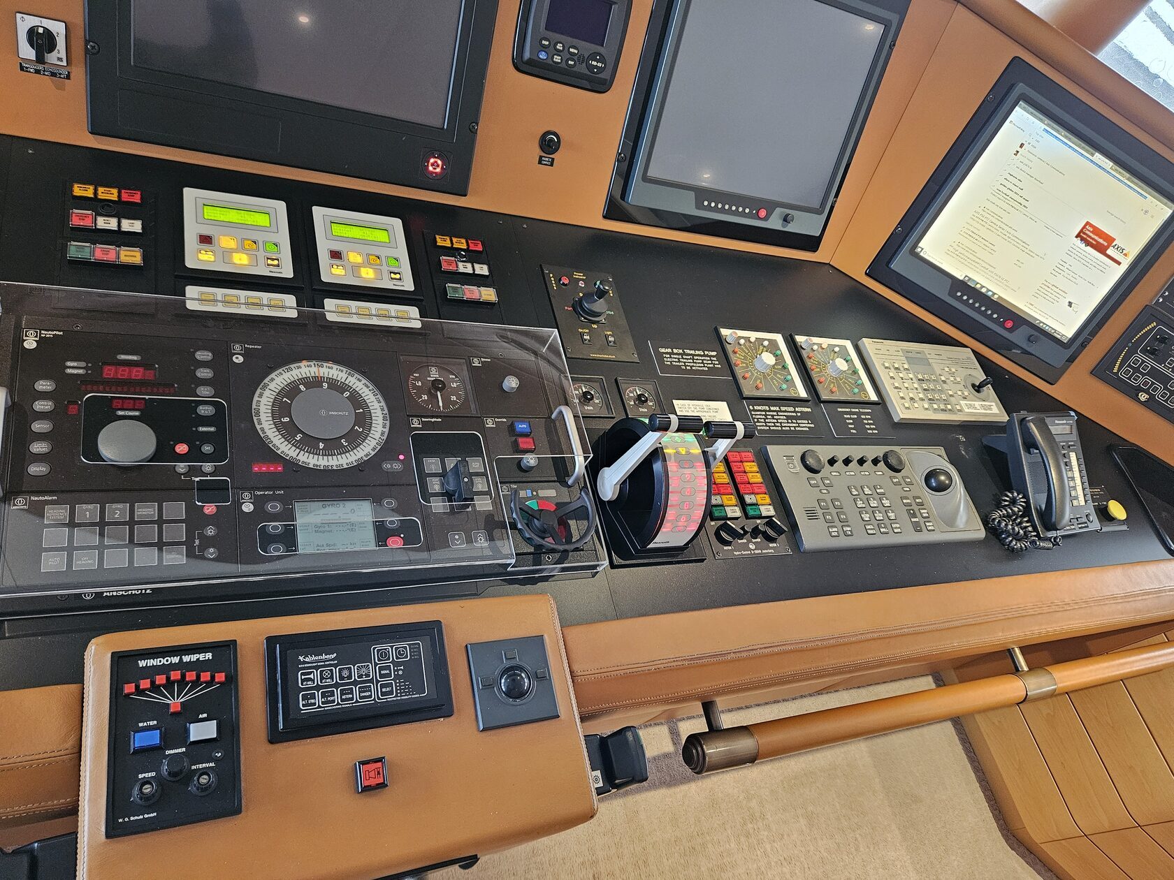 Console before